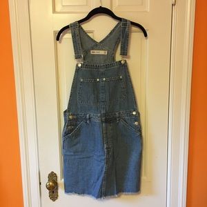 ASOS Denim Overall Dress